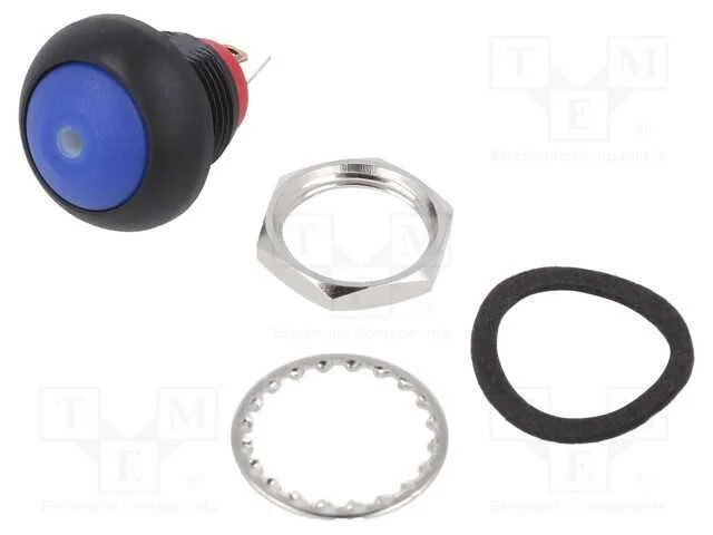 Interruptor: de Pressão, Pos: 2, Spst-No, 0,4a/32vac, 0,1a/50vdc