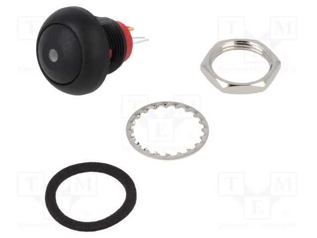 Interruptor: de Pressão, Pos: 2, Spst-No, 0,4a/32vac, 0,125a/50vdc