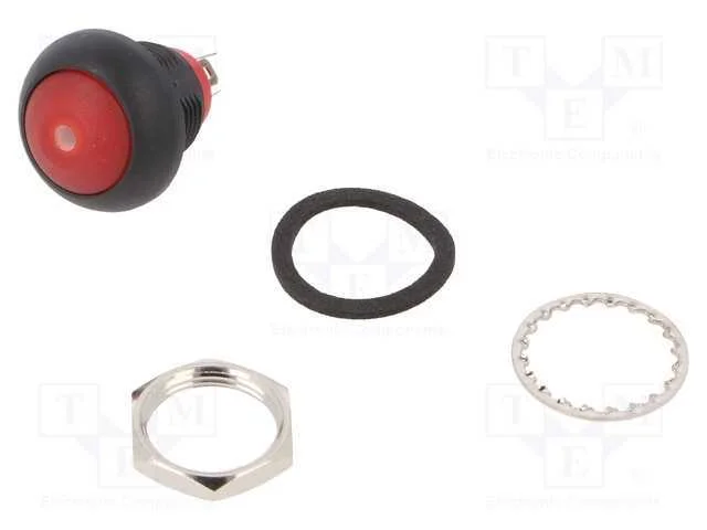 Interruptor: de Pressão, Pos: 2, Spst-No, 0,4a/32vac, 0,125a/50vdc