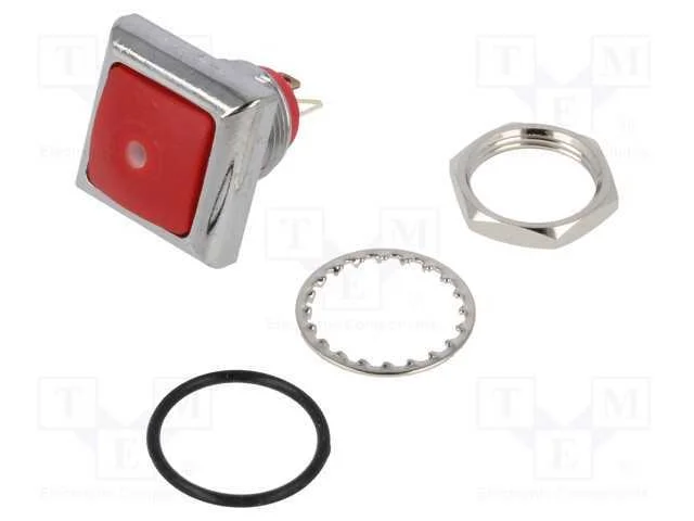 Interruptor: de Pressão, Pos: 2, Spst-No, 0,5a/48vac, 0,2a/50vdc