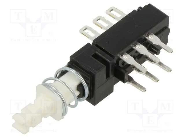 Interruptor: de Pressão, Pos: 2, Dpdt, 0,5a/125vac, 0,5a/30vdc