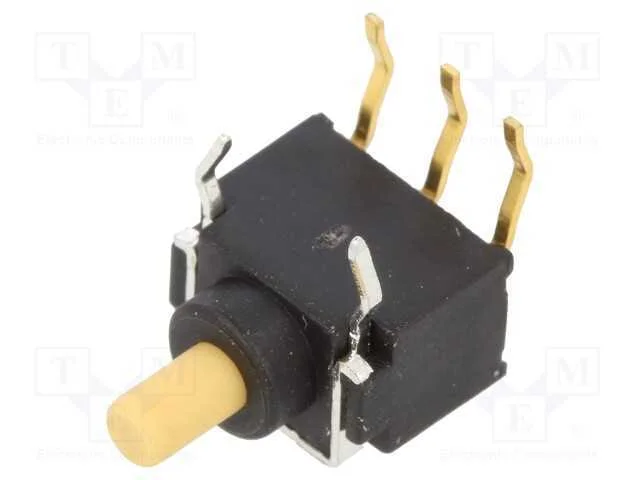 Interruptor: de Pressão, Pos: 2, Spdt, 0,4a/28vdc, (On)-On, Pcb,Tht
