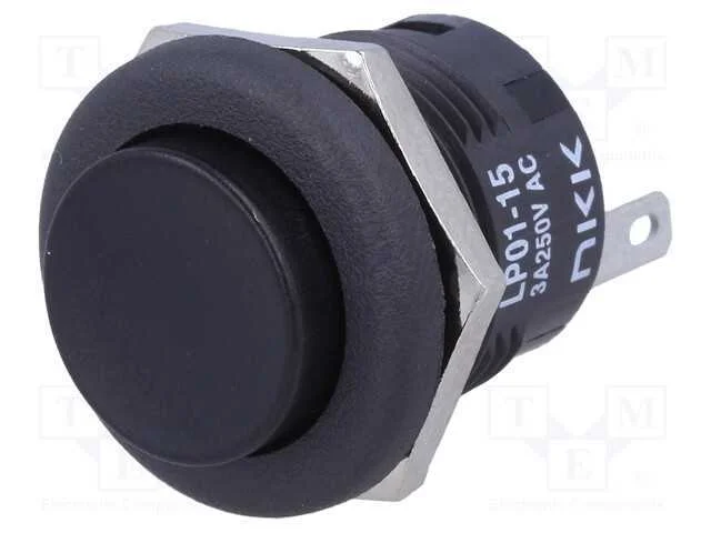 Interruptor: de Pressão, Pos: 2, Spdt, 3a/250vac, 3a/30vdc, On-(On)