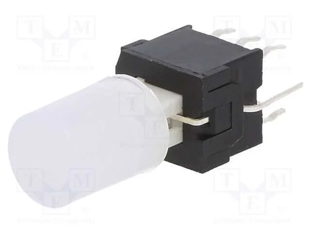 Interruptor: de Pressão, Pos: 2, Dpdt, 0,1a/30vdc, On-(On), Verde