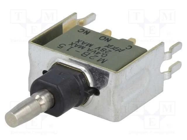 Interruptor: de Pressão, Pos: 2, Spdt, 1a/125vac, 1a/30vdc, On-(On)