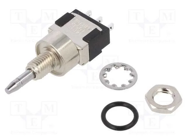 Interruptor: de Pressão, Pos: 2, Spdt, 6a/125vac, 6a/6vdc, On-On