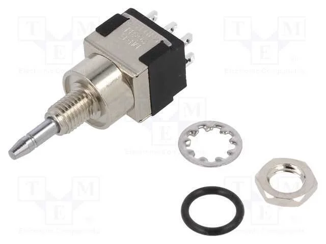 Interruptor: de Pressão, Pos: 2, Dpdt, 6a/125vac, 6a/6vdc, On-On