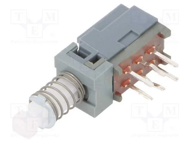 Interruptor: de Pressão, Pos: 2, Dpdt, 0,1a/30vdc, On-On, Tht