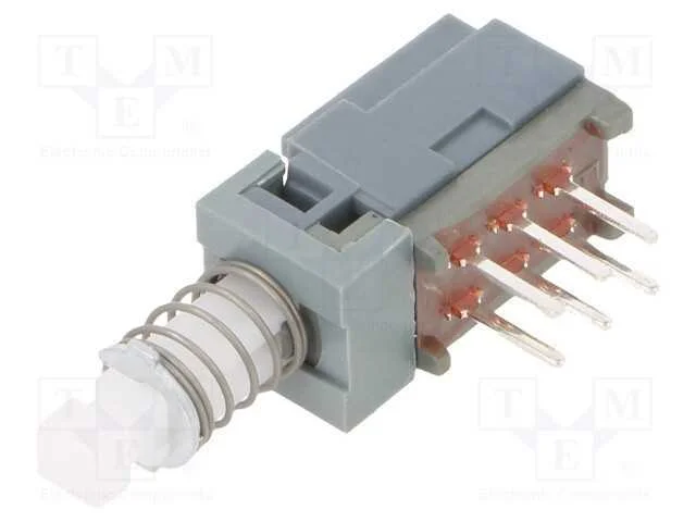 Interruptor: de Pressão, Pos: 2, Dpdt, 0,1a/30vdc, On-(On), Tht