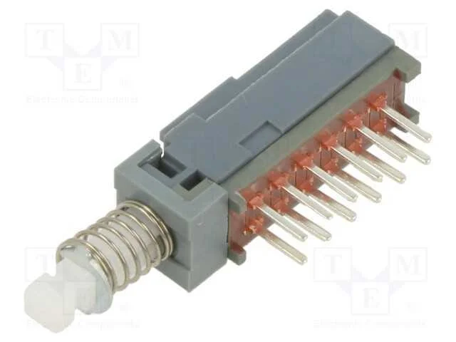 Interruptor: de Pressão, Pos: 2, 4pdt, 0,1a/30vdc, On-(On), Tht