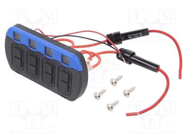 Interruptor: de Pressão, Pos: 2, Spst X4, 10a/24vdc, On-Off, Ip66