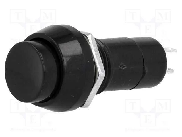 Interruptor: de Pressão, Pos: 2, Spst-No, 1a/250vac, Off-On, 12mm