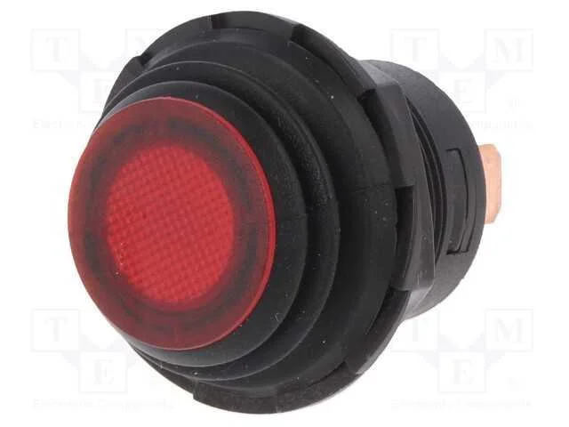 Interruptor: de Pressão, Pos: 2, Spst, 10a/14vdc, Off-On, Ip65