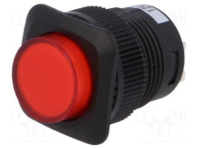 Interruptor: de Pressão, Pos: 2, Spst-No, 1,5a/250vac, Off-On