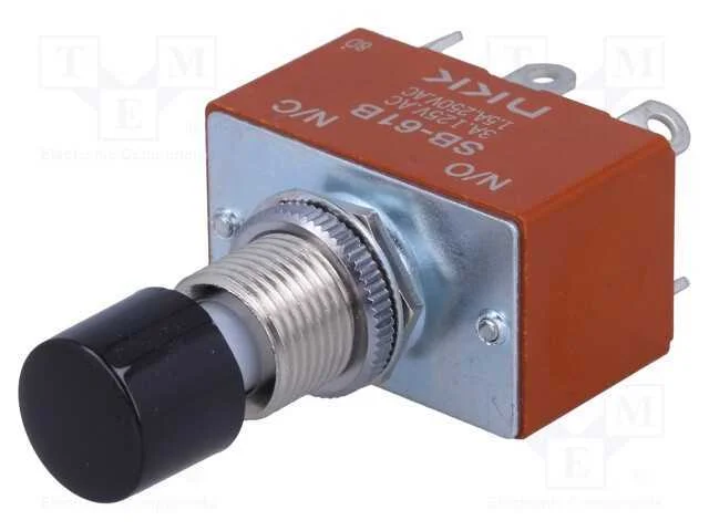 Interruptor: de Press&atilde;o, Pos: 2, Spst, 3a/125vac, 1,5a/250vdc, Sb
