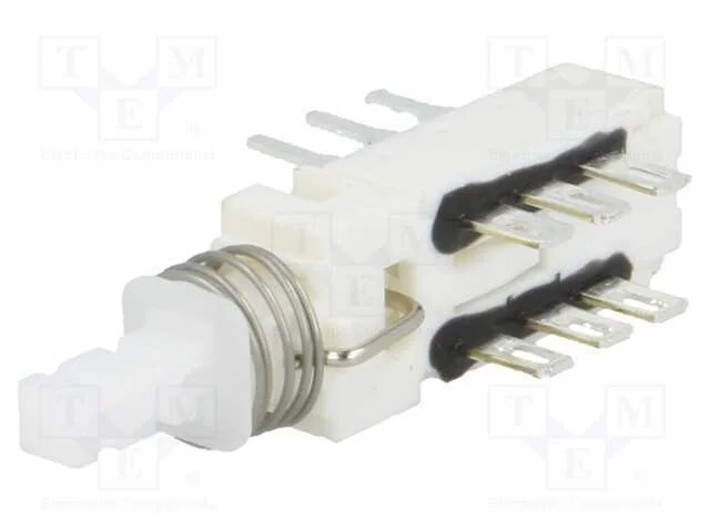 Interruptor: de Pressão, Pos: 2, Dpdt, 0,5a/125vac, 0,5a/30vdc