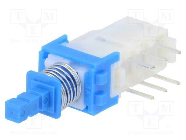 Interruptor: de Pressão, Pos: 2, Dpdt, 0,1a/30vdc, Off-On, Tht, Spun