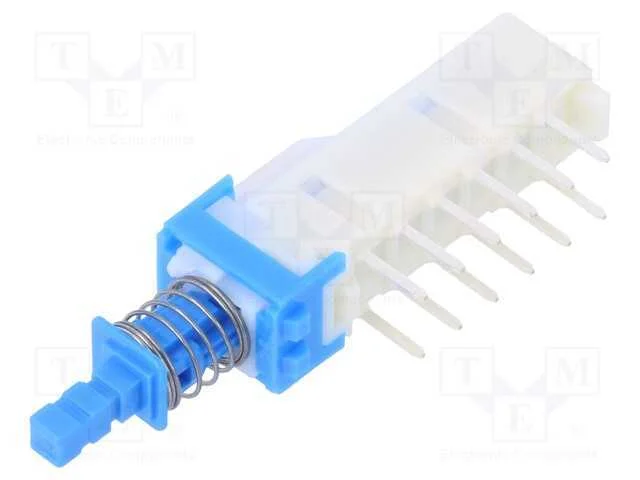 Interruptor: de Pressão, Pos: 2, 4pdt, 0,1a/30vdc, Off-On, Tht, Spun