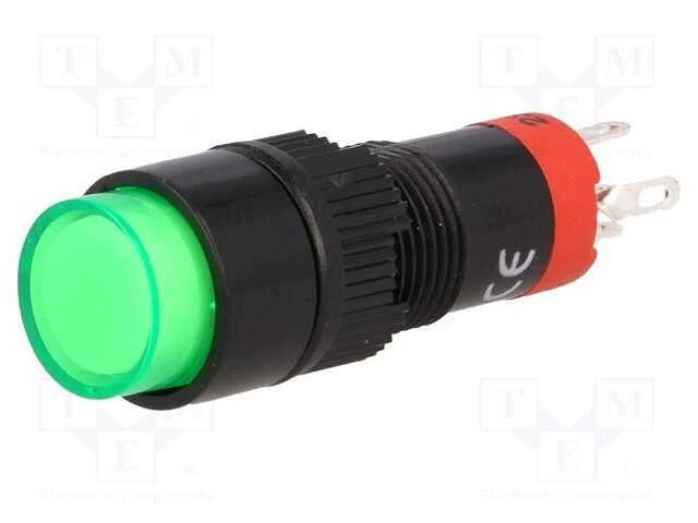 Interruptor: de Pressão, Pos: 2, Spdt, 0,5a/250vac, 1a/24vdc, On-On