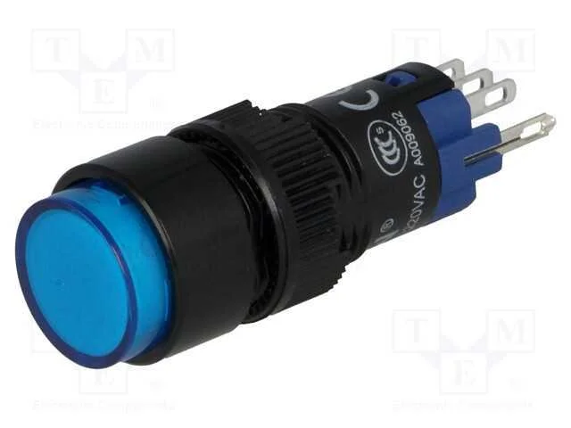 Interruptor: de Pressão, Pos: 2, Spdt, 0,5a/250vac, 1a/24vdc, On-On