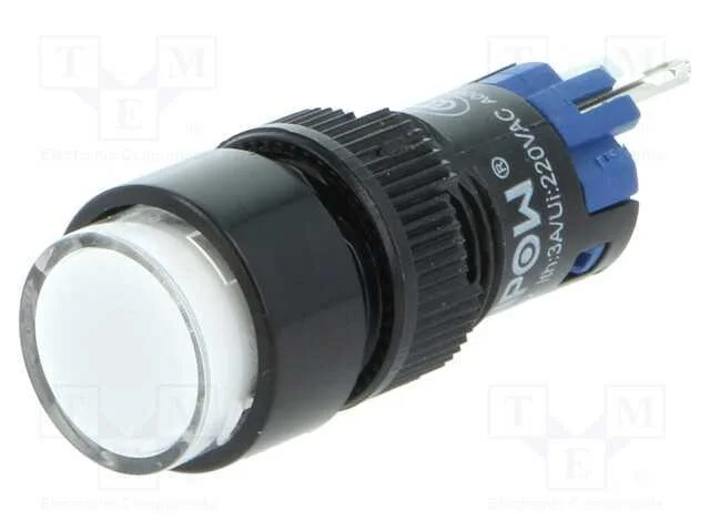 Interruptor: de Pressão, Pos: 2, Spdt, 0,5a/250vac, 1a/24vdc, On-On