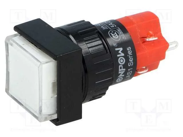 Interruptor: de Pressão, Pos: 2, Spdt, 3a/250vac, 2a/24vdc, On-(On)