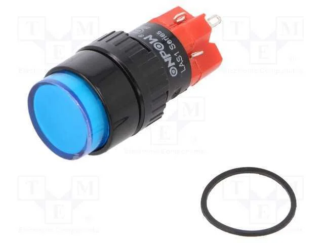 Interruptor: de Pressão, Pos: 2, Spdt, 3a/220vac, 2a/24vdc, On-(On)