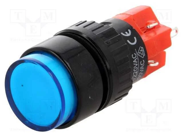 Interruptor: de Pressão, Pos: 2, Spdt, 3a/220vac, 2a/24vdc, On-On