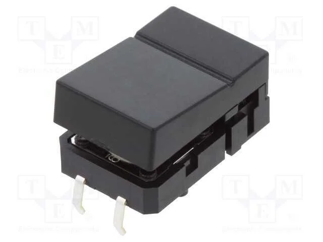 Interruptor: de Teclado, Pos: 2, Spst-No, 0,05a/24vdc, Preto, Tht