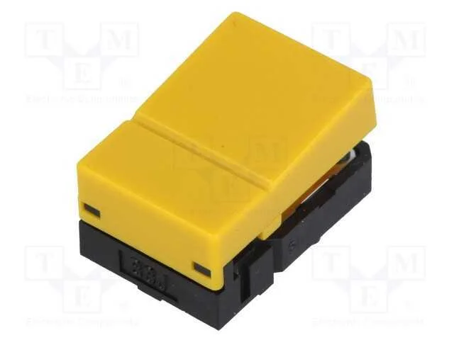 Interruptor: de Teclado, Pos: 2, Spst-No, 0,05a/24vdc, Amarelo