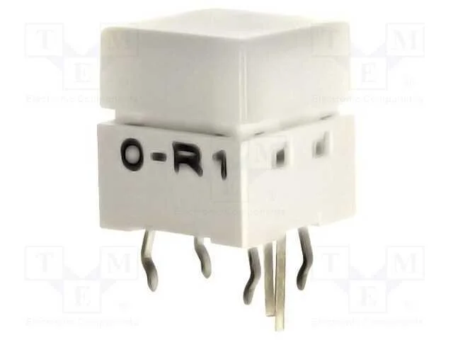 Interruptor: de Teclado, Pos: 2, Spst-No, 0,05a/24vdc, Branco, Led