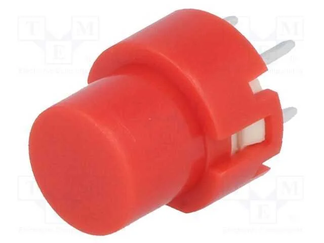 Interruptor: de Teclado, Pos: 2, Spst-No, 0,01a/32vdc, Vermelho
