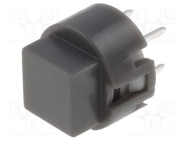 Interruptor: de Teclado, Pos: 2, Spst-No, 0,01a/35vdc, Cinzento