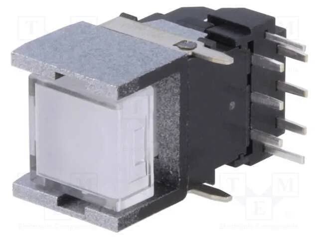 Interruptor: de Teclado, Pos: 2, Dpst-No, 0,05a/12vdc, Led, Tht
