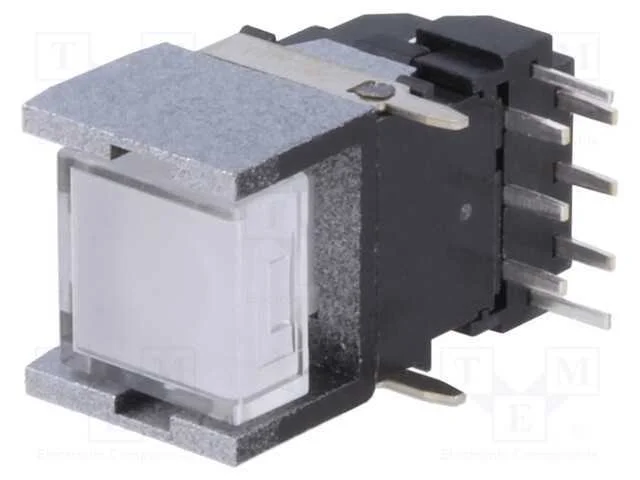 Interruptor: de Teclado, Pos: 2, Dpst-No, 0,05a/12vdc, Led, Tht