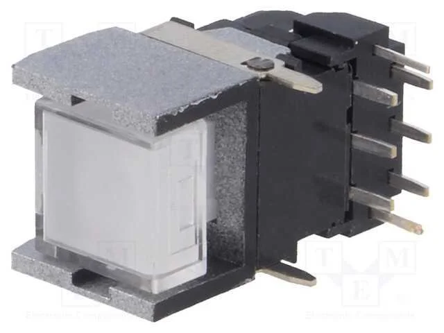 Interruptor: de Teclado, Pos: 2, Dpst-No, 0,05a/12vdc, Led, Tht