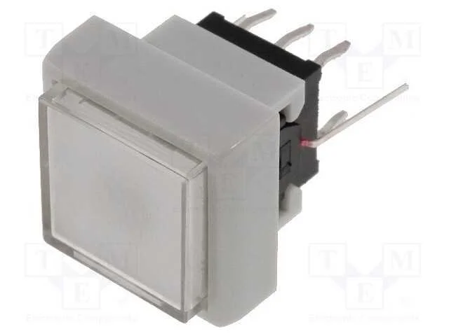 Interruptor: de Teclado, Pos: 2, Dpdt, 0,1a/30vdc, Branco, Led, Tht