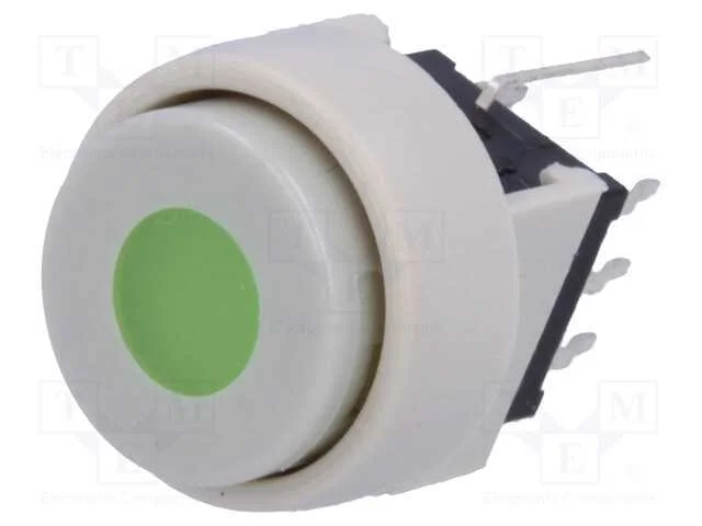 Interruptor: de Teclado, Pos: 2, Dpdt, 0,1a/30vdc, Branco, Led, Tht
