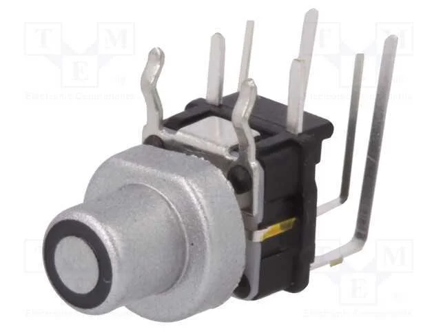 Interruptor: de Teclado, Pos: 2, Spst-No, 0,05a/12vdc, Prateado