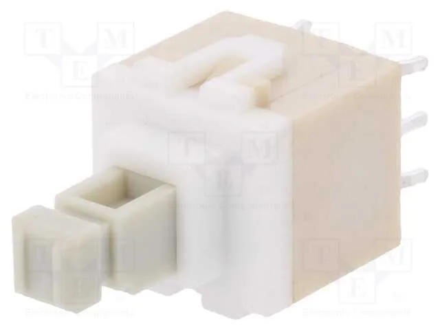 Interruptor: de Teclado, Pos: 2, Dpdt, 0,1a/32vdc, Branco, Tht, 1,7n
