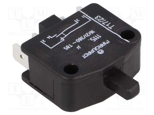 Interruptor: de Porta, Pos: 2, Spst-No + Spst-Nc, 16a/400vac, 6,5n