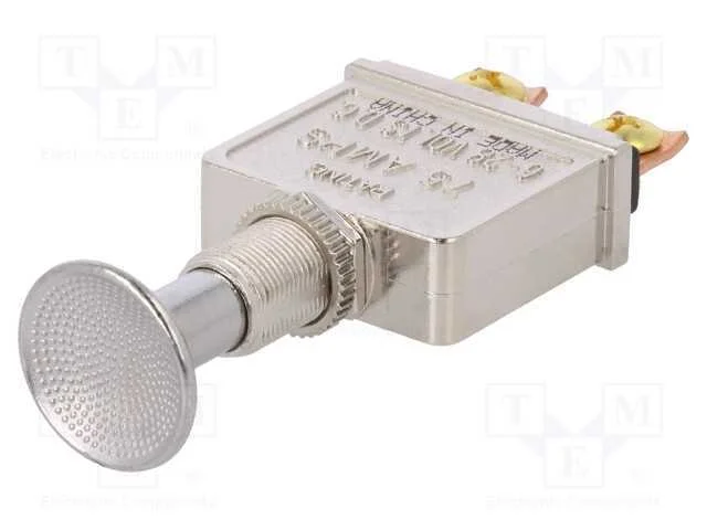 Interruptor: Extra&iacute;vel, Pos: 2, 75a/12vdc, Cromo, Ilum: N&atilde;o Disp.