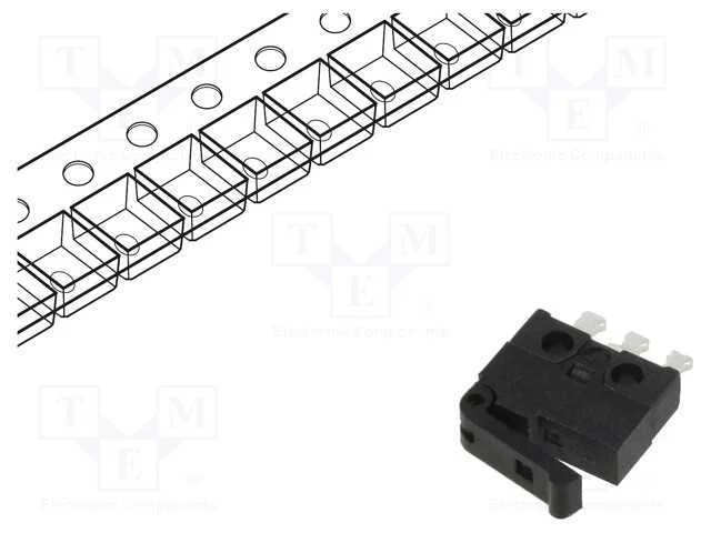 Interruptor: do Sensor, Pos: 2, Spdt, 0,3a/30vdc, 100mo, Smt, 500mn