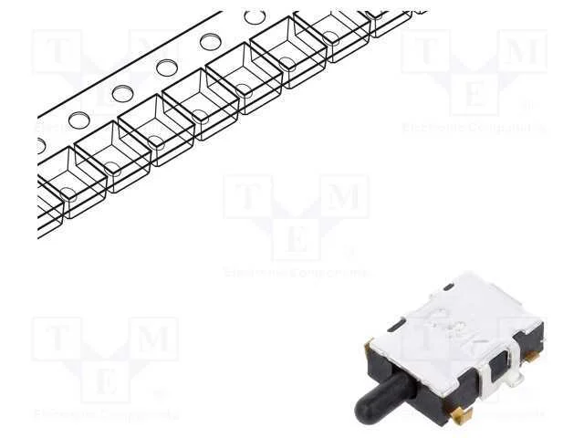 Interruptor: do Sensor, Pos: 2, Spst-No, 0,1a/12vdc, Smt, Rolo, Sds