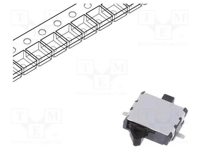 Interruptor: do Sensor, Pos: 2, Spst, 0,05a/20vdc, Smt, 0,4n, Spvt