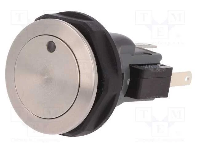 Interruptor: Antivandalismo, Pos: 2, Spdt, 3a/250vac, Ip67, On-(On)