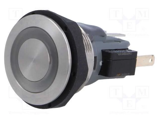 Interruptor: Antivandalismo, Pos: 2, Spdt, 3a/250vac, Ip67, On-(On)