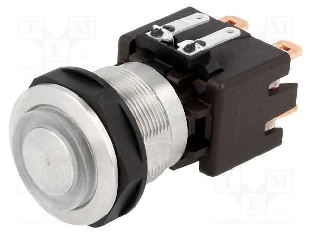 Interruptor: Antivandalismo, Pos: 2, Dpst-No, 12a/250vac, Ip64