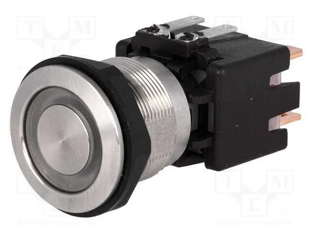 Interruptor: Antivandalismo, Pos: 2, Dpst-No, 12a/250vac, Ip64