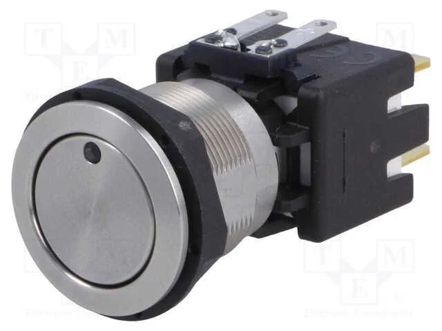 Interruptor: Antivandalismo, Pos: 2, Dpst-No, 12a/250vac, Ip64